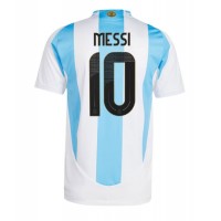 Maglia Calcio Argentina Lionel Messi #10 Prima Divisa Copa America 2024 Manica Corta